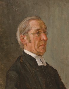 Portrét kněze od Severin Falkman