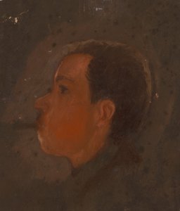 Profil chlapce od Severin Falkman
