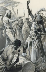Samuel Baker (kvaš na papíře) od Severino Baraldi