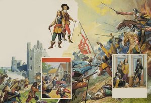 Anglická občanská válka od Severino Baraldi