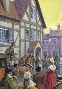 Duch ulice Cock Lane od Severino Baraldi