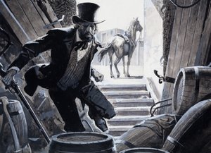 William Bent (kvaš na papíře) od Severino Baraldi