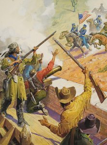 William Bent (kvaš na papíře) od Severino Baraldi