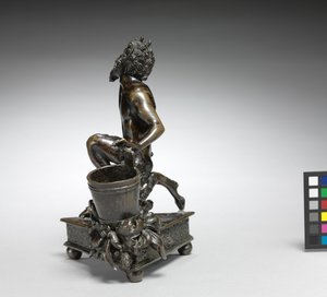 Kneeling Satyr, cca 1520 (bronz) od Severo da Ravenna