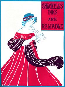 „Shackellovy inkousty jsou spolehlivé“, 1907 od Shackell Edwards and Co