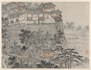 Dvanáct pohledů na Tiger Hill, Suzhou: Terasa pěti mudrců
