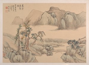 Krajina z roku 1827. od Shen Zhuo