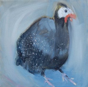 Guinea Fowl Three, 2014