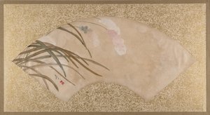 Květiny a listy, konec 19. století. od Shibata Zeshin