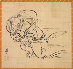 Ibaraki, c. 1840. od Shibata Zeshin