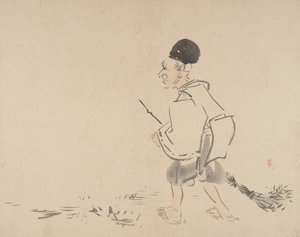 Malba, 19. století. od Shibata Zeshin