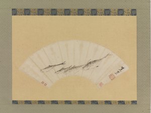 Čtyři ryby, cca 1670 (inkoust na papíře) od Shihui Niu