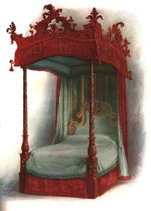 Mahagonová postel, 1906