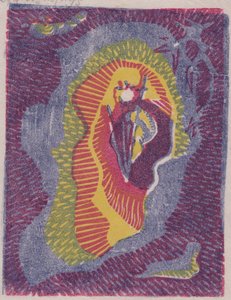 Abstrakt, c1950. od Shirley Markham