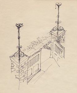 Dvojitá brána, c1950. od Shirley Markham