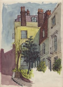 Domy v Hampstead, c1950. od Shirley Markham