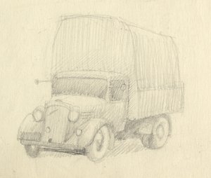Nákladní automobil, 1951. od Shirley Markham