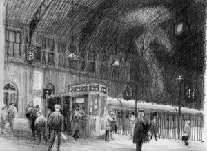 Nádraží, 1951. od Shirley Markham