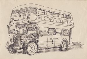 Autobus Routemaster, 1951. od Shirley Markham