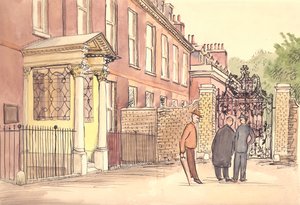 Státní apartmány, Kensingtonský palác, Londýn, c1950.
