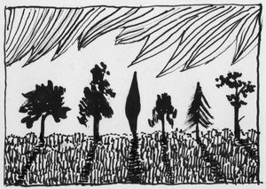 Stromy, 1951. od Shirley Markham
