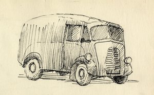 Van, 1951. od Shirley Markham