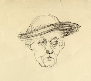 Žena v klobouku, 1953. od Shirley Markham