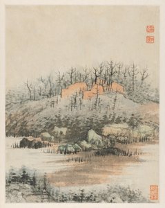 Vzpomínky na řeku Qinhuai, 1642-1707.