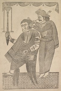 Holič čistící ucho kurtizány od Shri Gobinda Chandra Roy