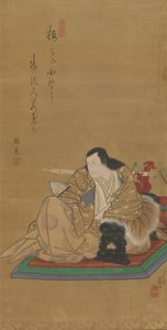 Portrét herce Arashi Rikan I, ca. 1812.