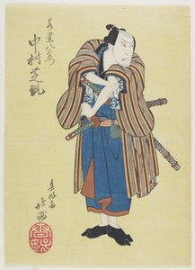 Herec Nakamura Shikan, počátek 19. století