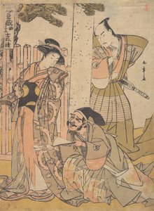 Chuban z dramatu Chushingura, konec 18. století. od Shunsho