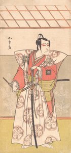Ichikawa Dan Juro V Jako samuraj f Náklady gh sloupec k ,? 1778. od Shunsho