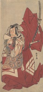 Kabuki a c a r Ichikawa Dan Juro V člen Ah S a p ration ght na chvíli! Silnice. .. .. , 11. brána z roku 1776. od Shunsho