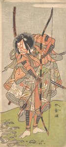 Kabuki a ca r Ichikawa Grape Dyeing Good Ichikawa Dan Juro Medical V, 2d Gate th, 1774. od Shunsho
