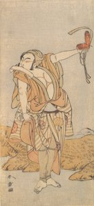 Druhý Nakamura Juzo jako Yakko, 1773 nebo od Shunsho