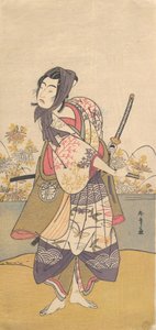 Třetí Segawa Kikunojo v roli Soga no Goro Tokimune, druhý měsíc, 1785. od Shunsho