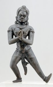 Démonické božstvo, kultura Lopburi (bronz)