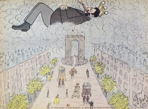 Antisemitská karikatura z „Ohe, Les Dirigeants“ od umělce, 1896