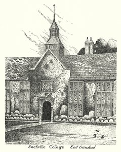 Sackville College, East Grinstead (rytina)