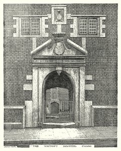 The Whitgift Hospital, Croydon (rytina)