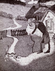 There Was A Crooked Man, z knihy Princess Marie-Josés Childrens Book, vydané v roce 1916