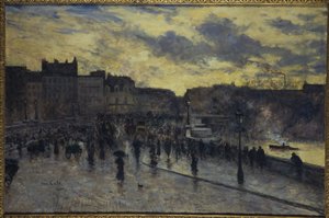 Pont-Neuf, pohled z nábřeží Mégisserie od Siebe Johannes Ten Kate
