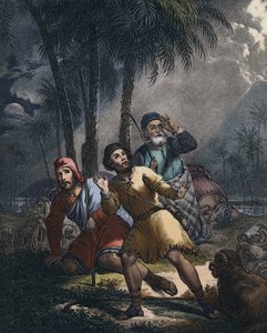 Kristus oznámil židovským pastýřům od Siegfried Detler Bendixen