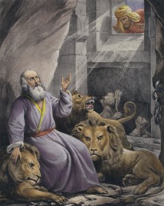 Daniel v jámě lvové