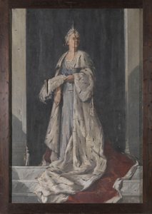 Portrét Wilhelminy, královny Nizozemska od Sierk Schröder