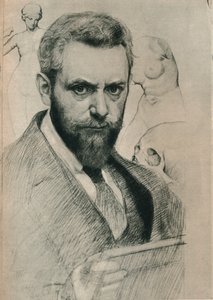 Portrét z od Sigmund Lipinsky
