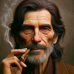 Albert-"Roky života formované umělou inteligencí: portréty nadčasovosti"