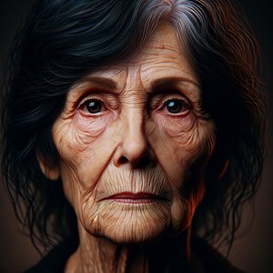 Doris-"Léta života formovaná umělou inteligencí: portréty nadčasovosti"