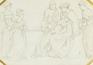 Malá improvizace, 1867 od Simeon Solomon